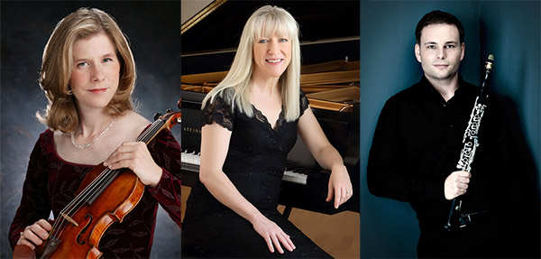 Kathryn Votapek, viola, Pauline Martin, piano, Nicolai Pfeffer, clarinet