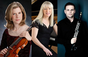 Kathryn Votapek, viola, Pauline Martin, piano, Nicolai Pfeffer, clarinet