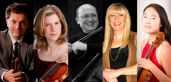 Aaron Berofsky, Kathryn Votapek, Suren Bagratuni, Pauline Martin and Haeji Kim